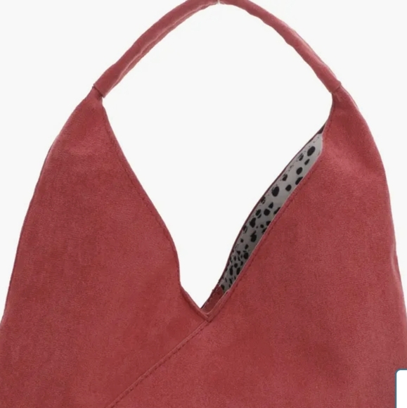 Mali Lili Ali Small Vegan Leather HoboBag NWT in Rust color - Picture 2 of 16